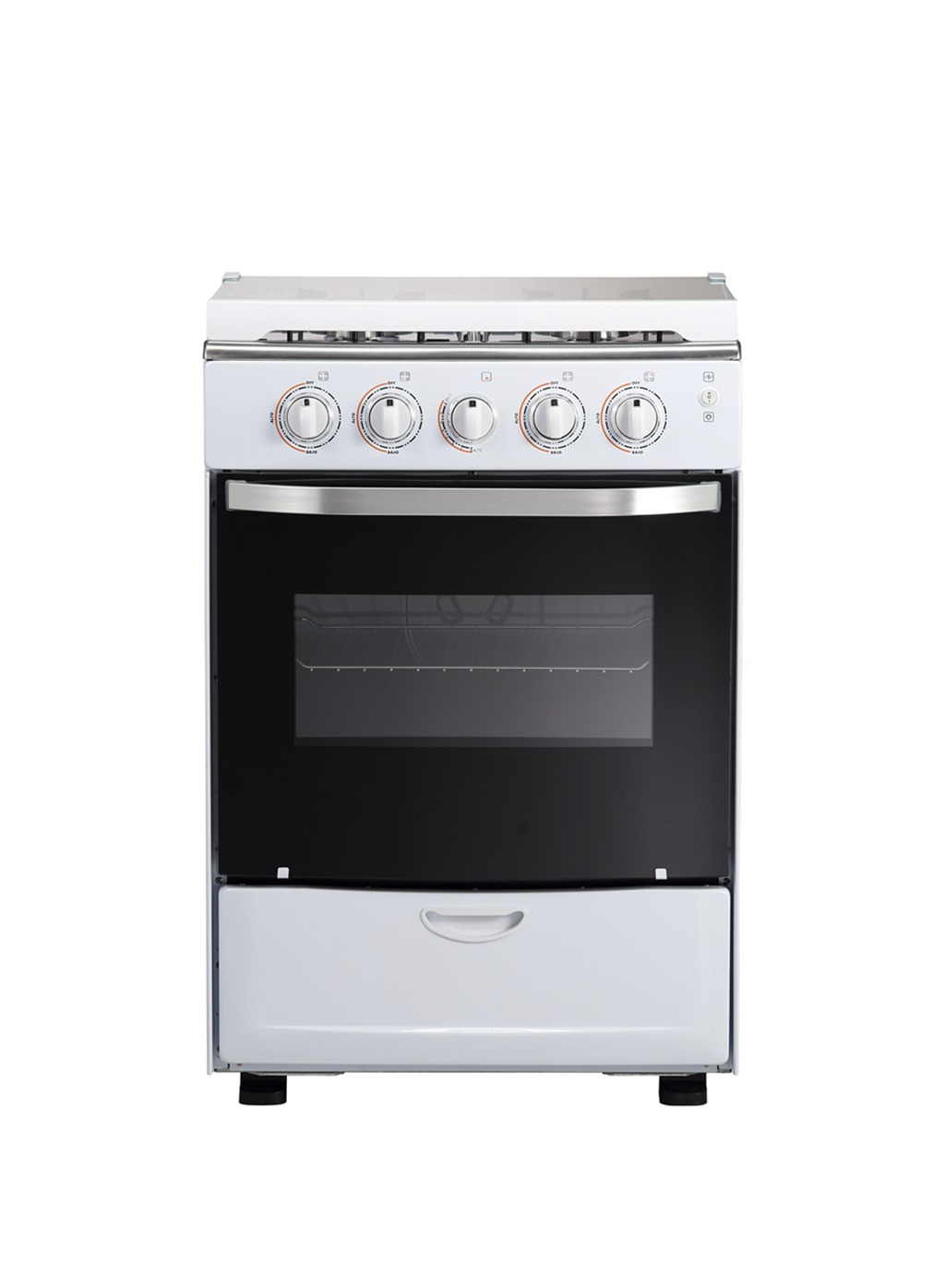 4-Burner Kitchen Gas Stove With Oven