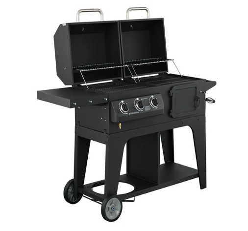 Gas And Charcoal Grill