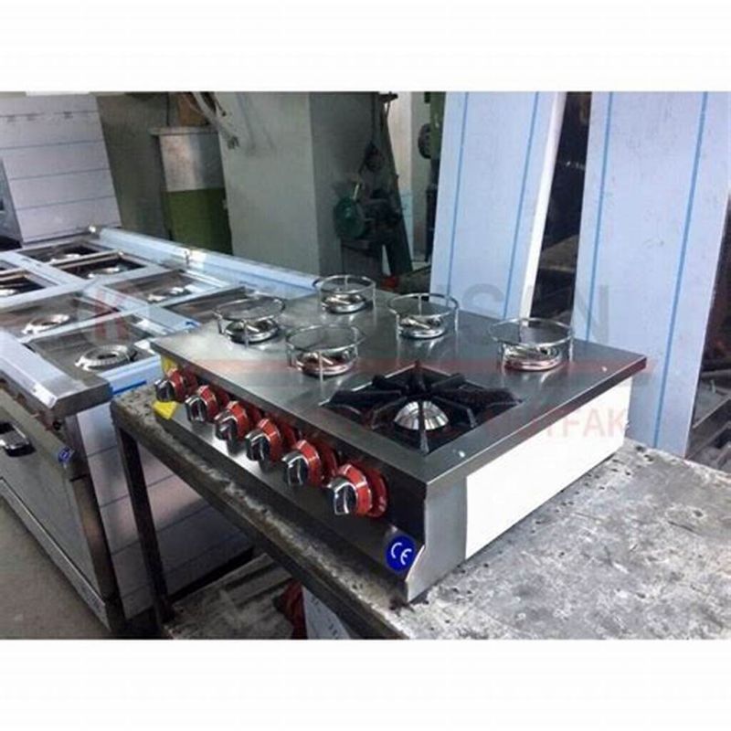 White 20 Inch Wide 4 Burners Gas Oven